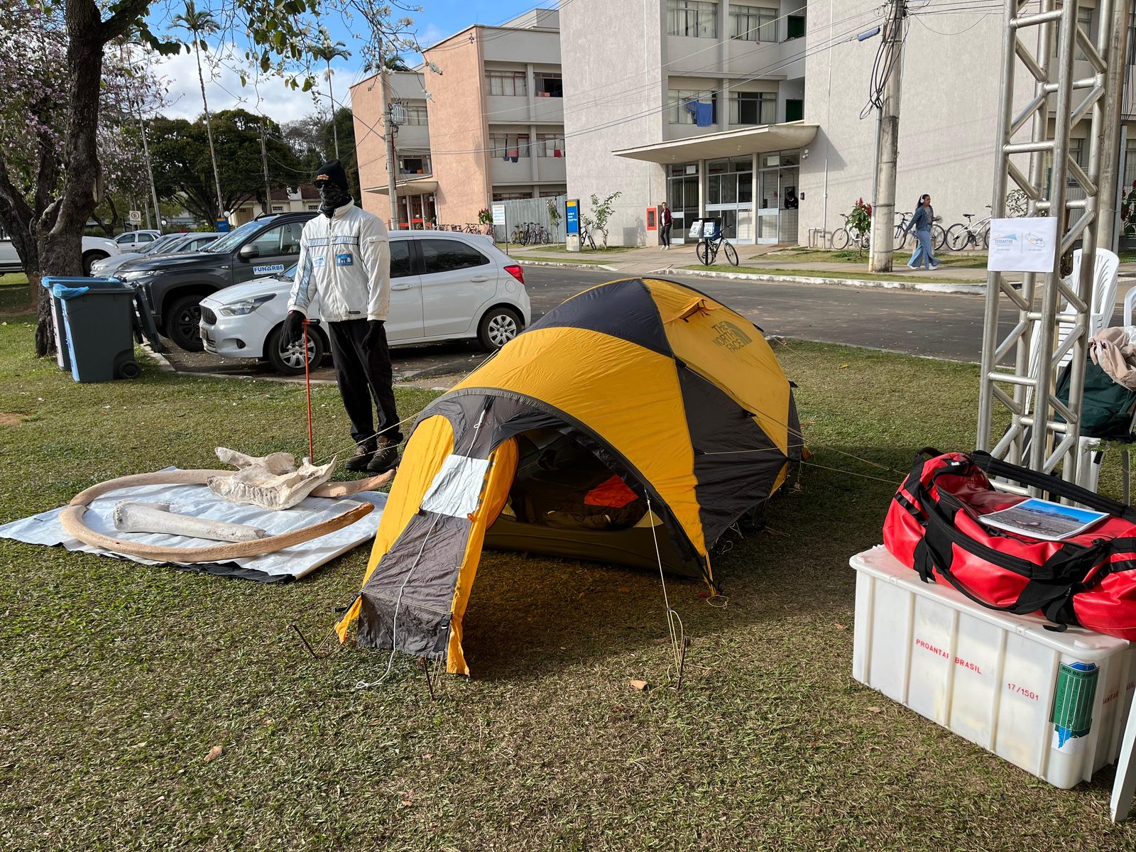 Vivências da estadia na Antártica